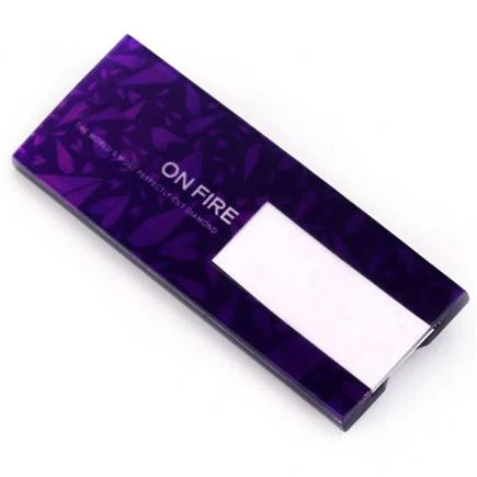 Acrylic badge holder custom name tags acrylic chest card