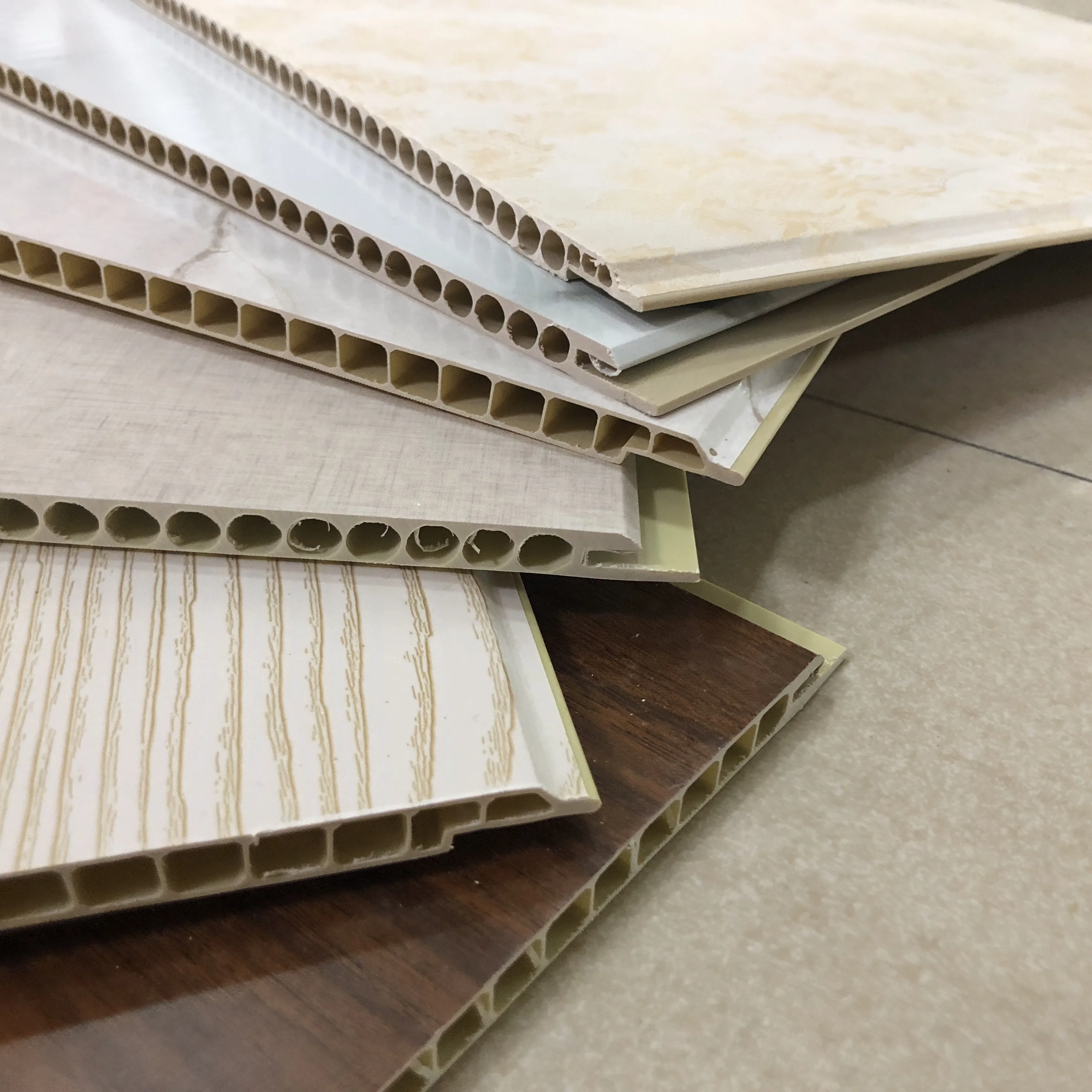 Strong pvc wall panel for partion decoration inside