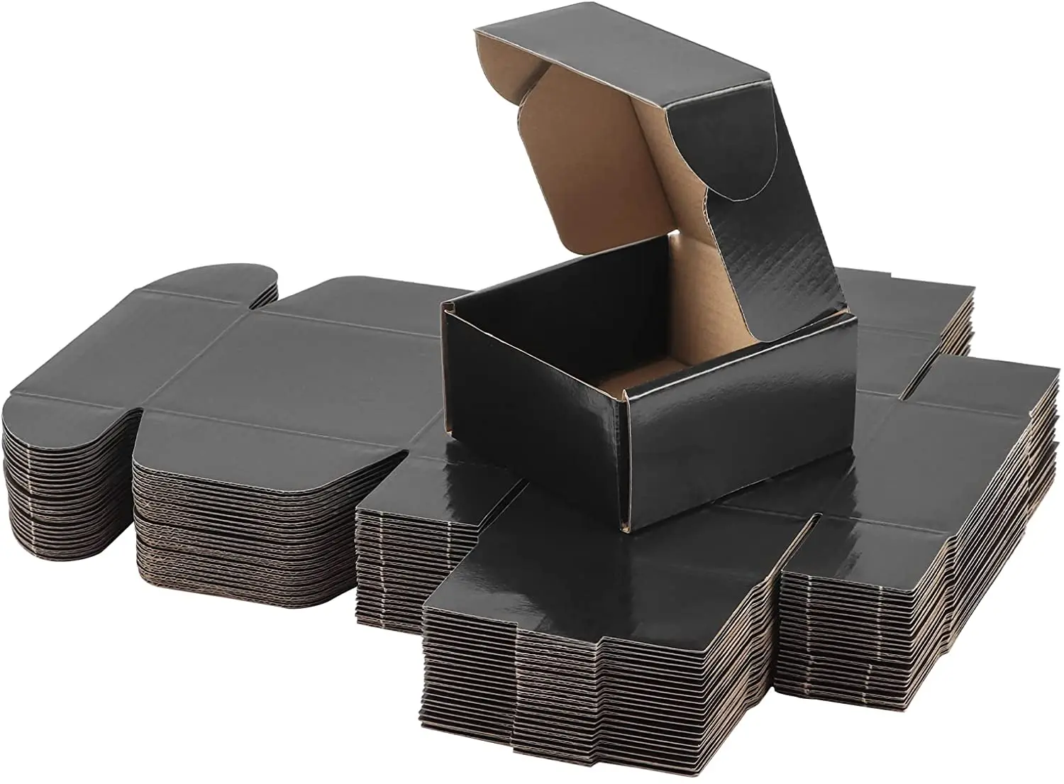 Eco Friendly 4 Color Printing Corrugated Box Shoes Packaging Shipping Boxes