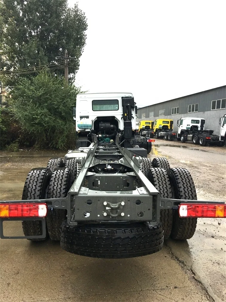 Новый грузовой ящик Sinotruk Howo Chaasis 6x4 грузовик с 10 колесами Lhd тяжелый автомобиль для продажи