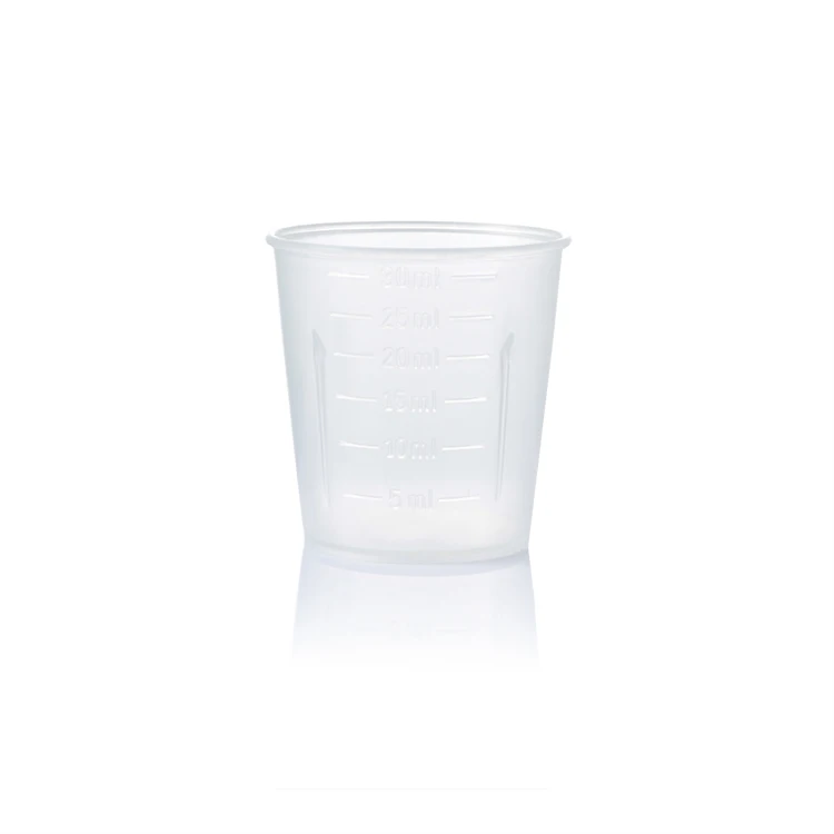 1oz 30ml 200ml Lab Medical Plastic Medicine PP Measuring Cup