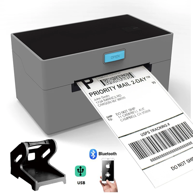 Amazon Hot Sale Thermal Shipping 4x6 Label Printer, Thermal Label Maker for Shopify, Ebay, UPS, USPS, FedEx