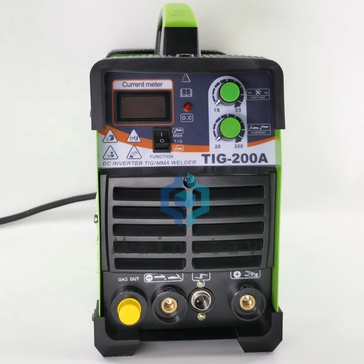 Inverter MMA TIG Welder TIG Welding Machine Specification CE Approved 110V 220V 200 Amp Carbon Max Titanium Duty Copper Metal