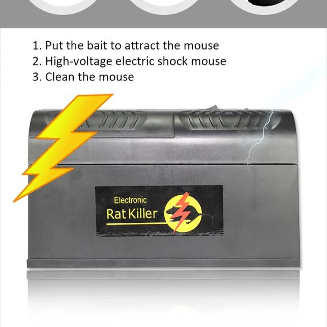 GH-190 Automatic electric rodent mouse mice killer box zapper electronic rat traps  rat killer machine