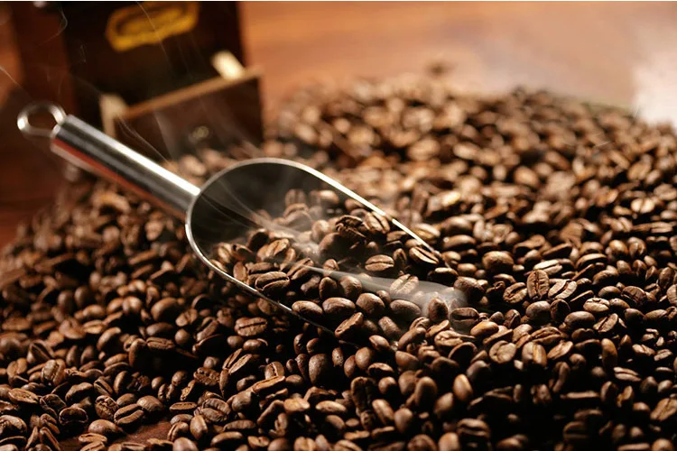 High Quality Bar Tools Multipurpose Ice Scoop Stainless steel Ice Shovel With Hanging Holes For Kitchen