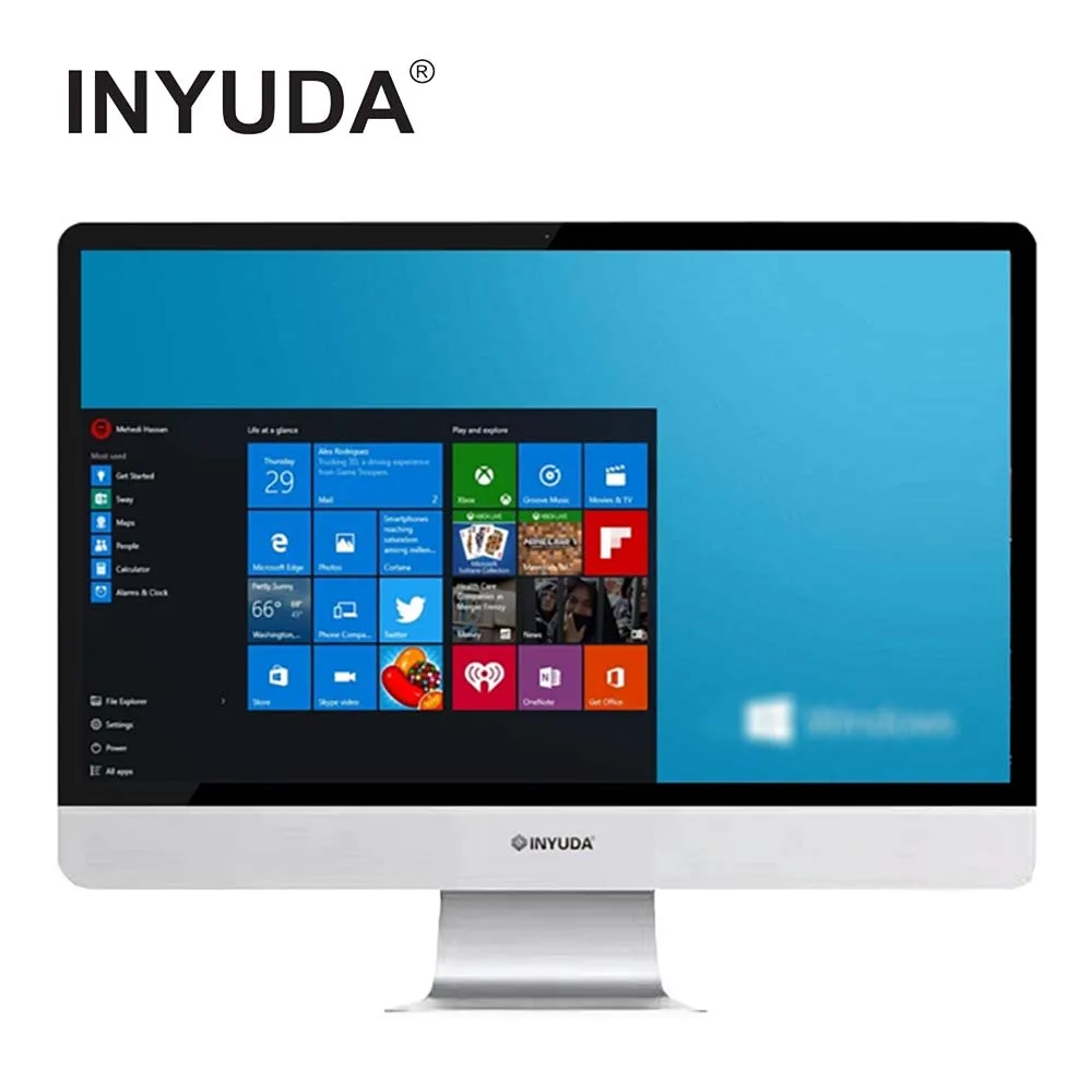 China Manufacturer 21.5 Inch IPS I5-6400 Business Office Profesional All in One Pc Gaming Desktop Pc