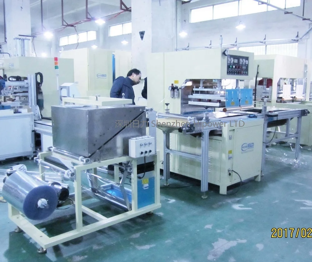 High frequency Clear plastic Gift Box,Clear Packaging Boxes, soft crease box Making Machine for packaging