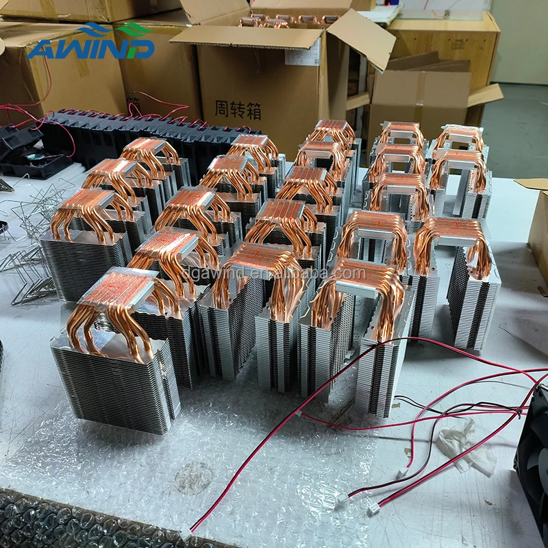 6 heatpipe 10 copper tube pin fin heatsink radiador aluminio cpu radiator cooler 100mm x 80mm 90mm master heat sink 250 w 300 w