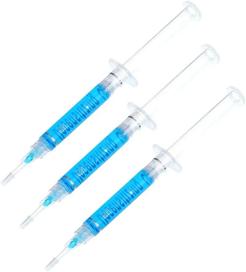 3ml Blue Syringe Teeth Whitening Desensitization Gel Professional Tooth Sensitive Reduce Remineralization Gel