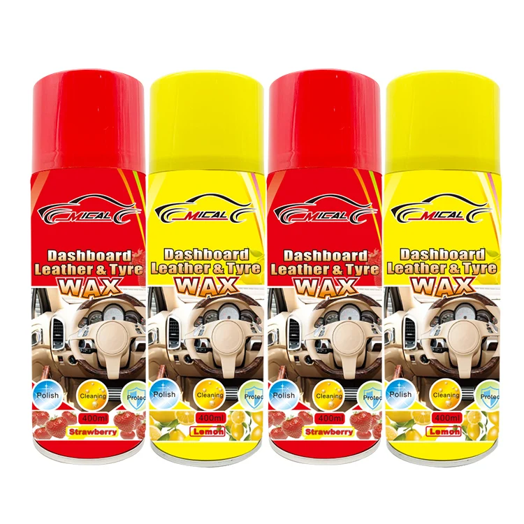 Best Selling Car Dashboard Polish Spray Glossy Plastic Shine Spray Dashboard Polish Wax