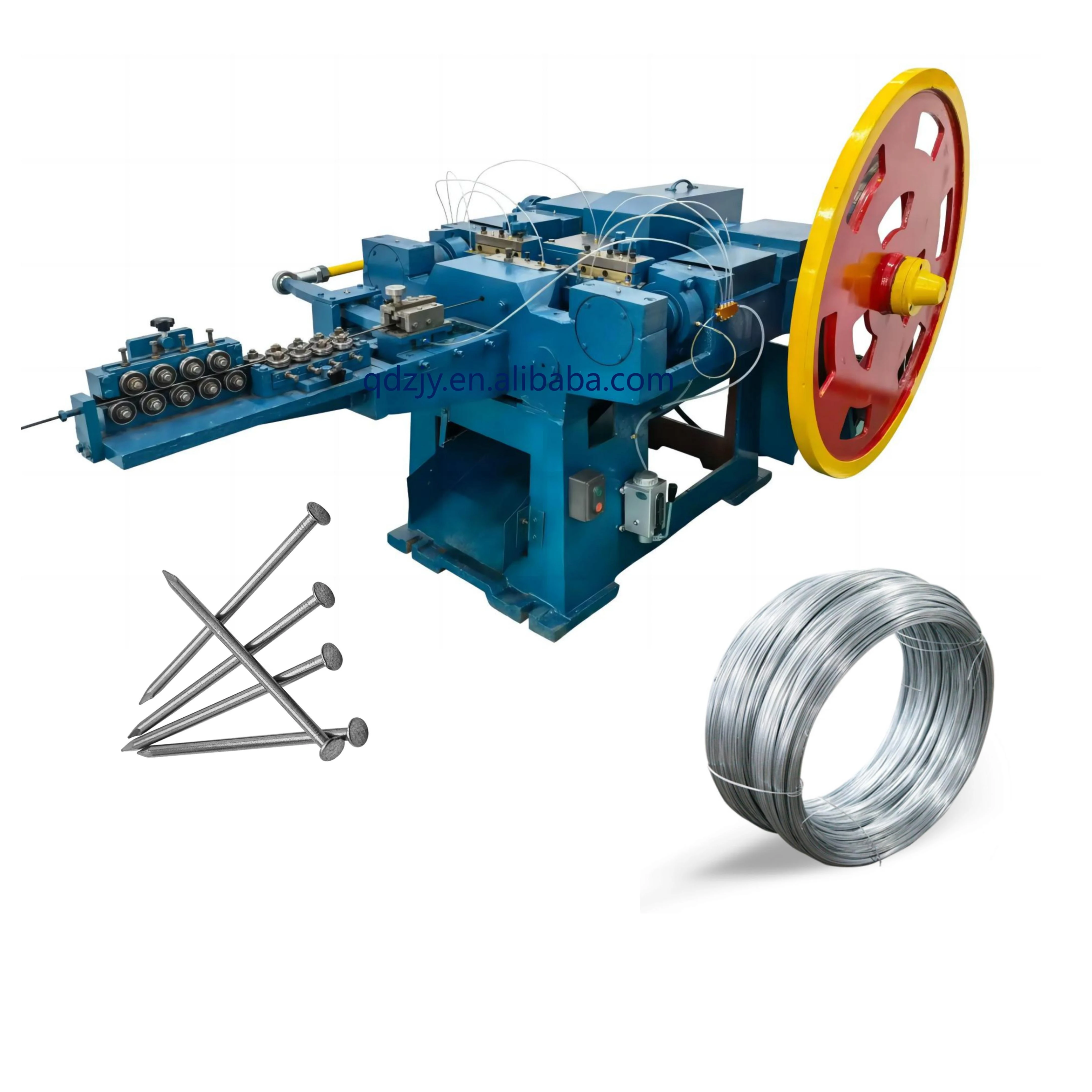 China Factory Supply Automatic Steel Collated Coil Nail Making Machine For Ring Nails Screw Nails African Market Wholesale