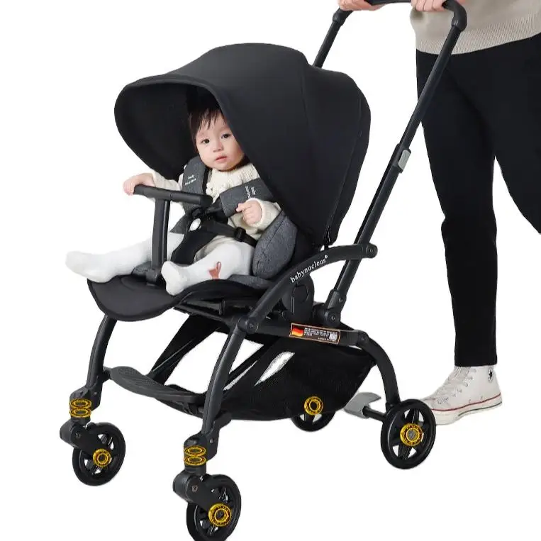 2024 hot mom baby car seat and stroller 2 in 1 pram murah luxury baby strollers Factory newborn pushchair