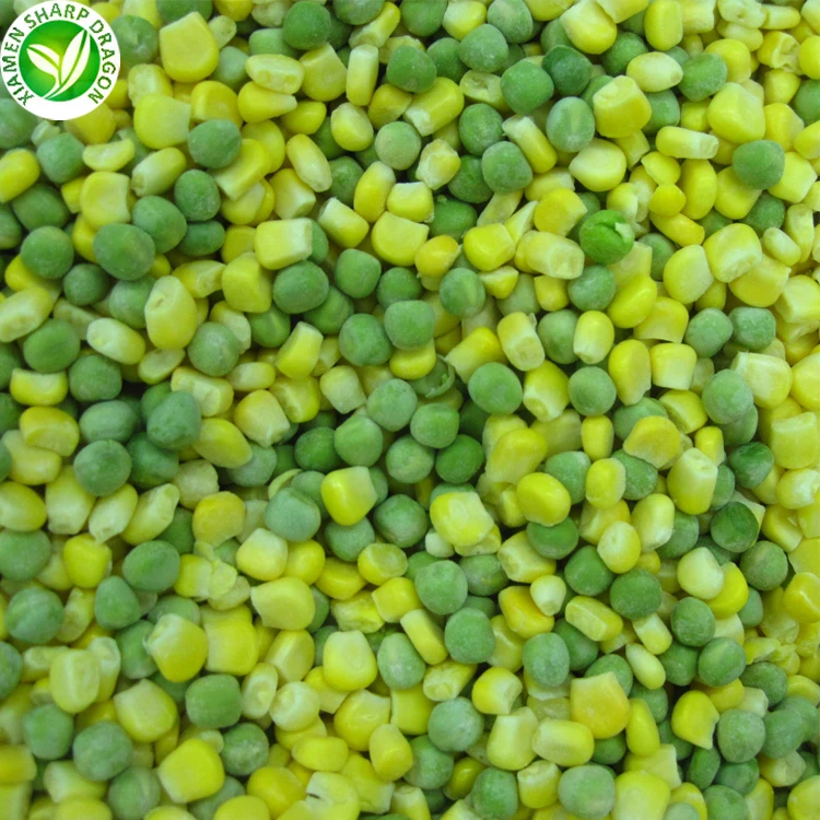 IQF Frozen Chopped Mixed Raw Vegetables Packet with Broccoli Cauliflower Carrots Peas Corn Bag of Veggies Asian Winter Blend