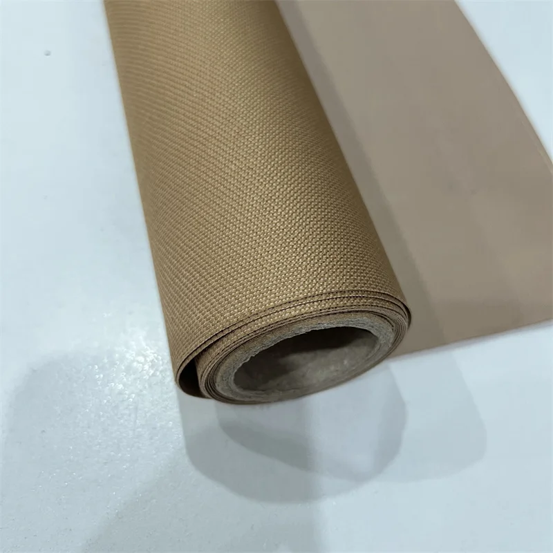 600D Pvc Coated KHAKI Polyester Oxford Fabric For bag material
