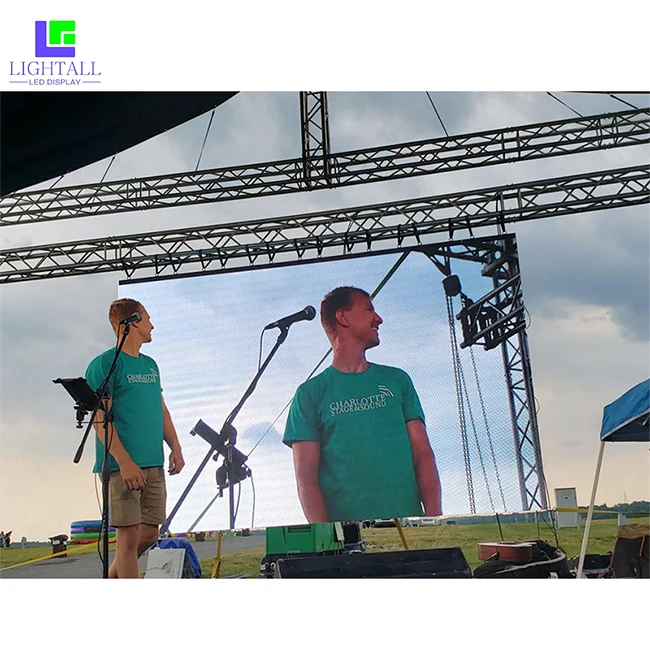 P8 Outdoor Concert Stadium Broadcast LED 512x512mm Large LED Screen Rent LED Display