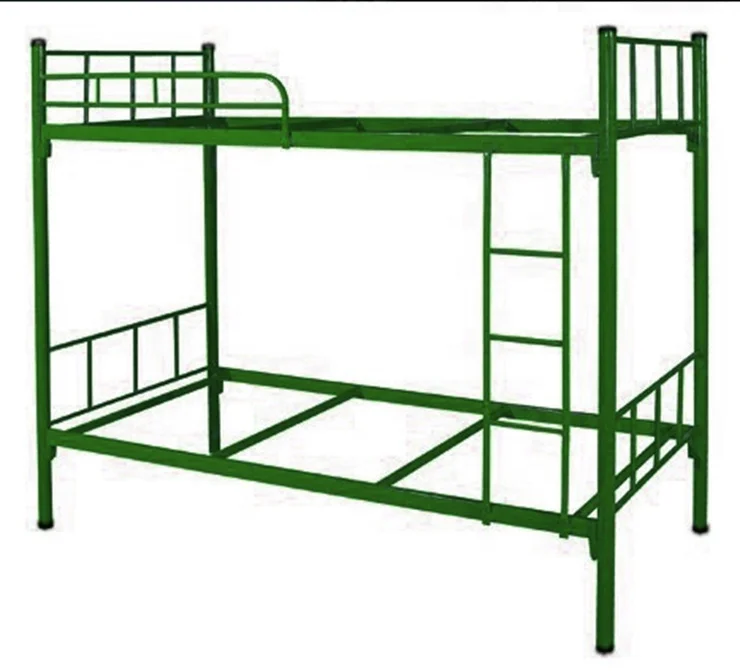 High quality metal cheap strong school adult bunk bed small size
