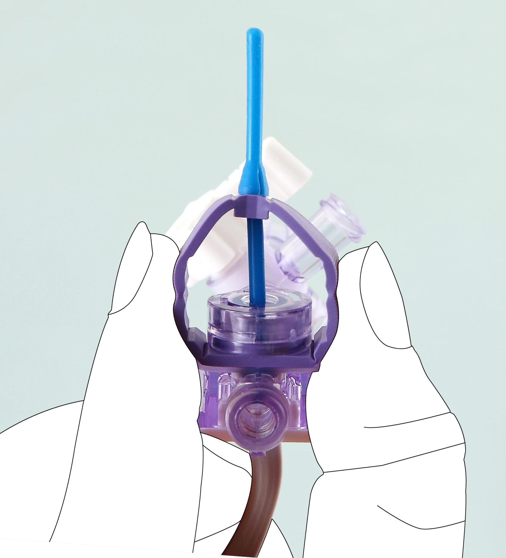 Factory wholesale high quality pressure transducer Single way medical pressure transducer EOS anesthesia products