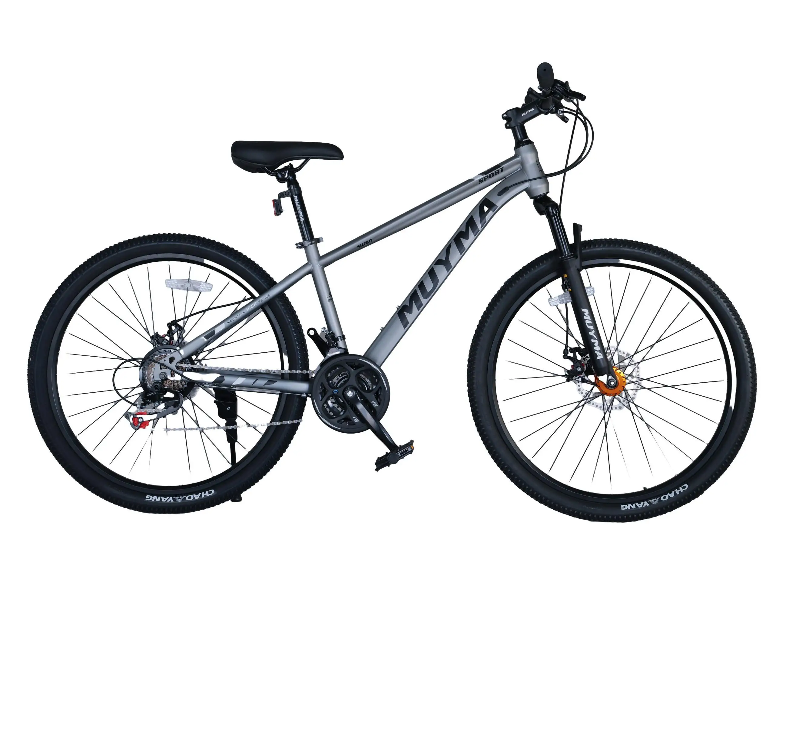 Best-selling ultra-light high-carbon steel frame shock-absorbing front fork 21 variable speed mountain bike