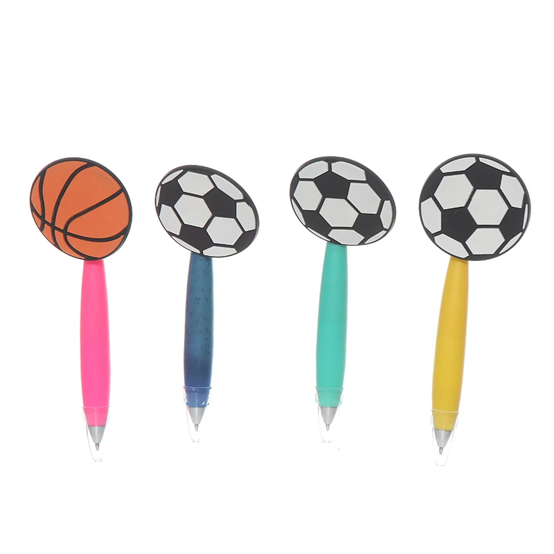 Отличное качество Детская канцелярская футбольная резиновая шариковая ручка