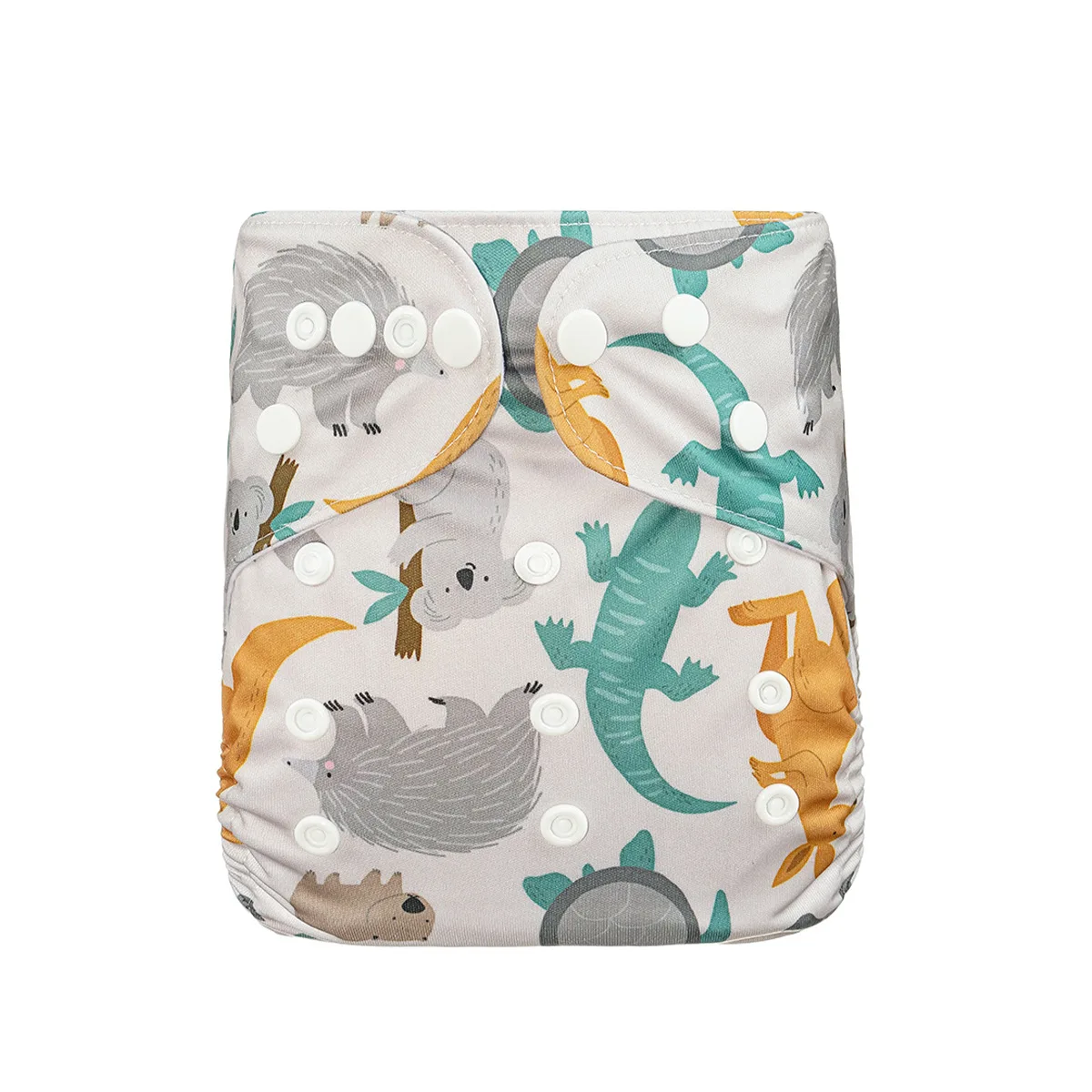 Happyflute reusable high quality baby cloth diaper leak proof baby cloth diaper with 3 layer microfiber insert baby diaper