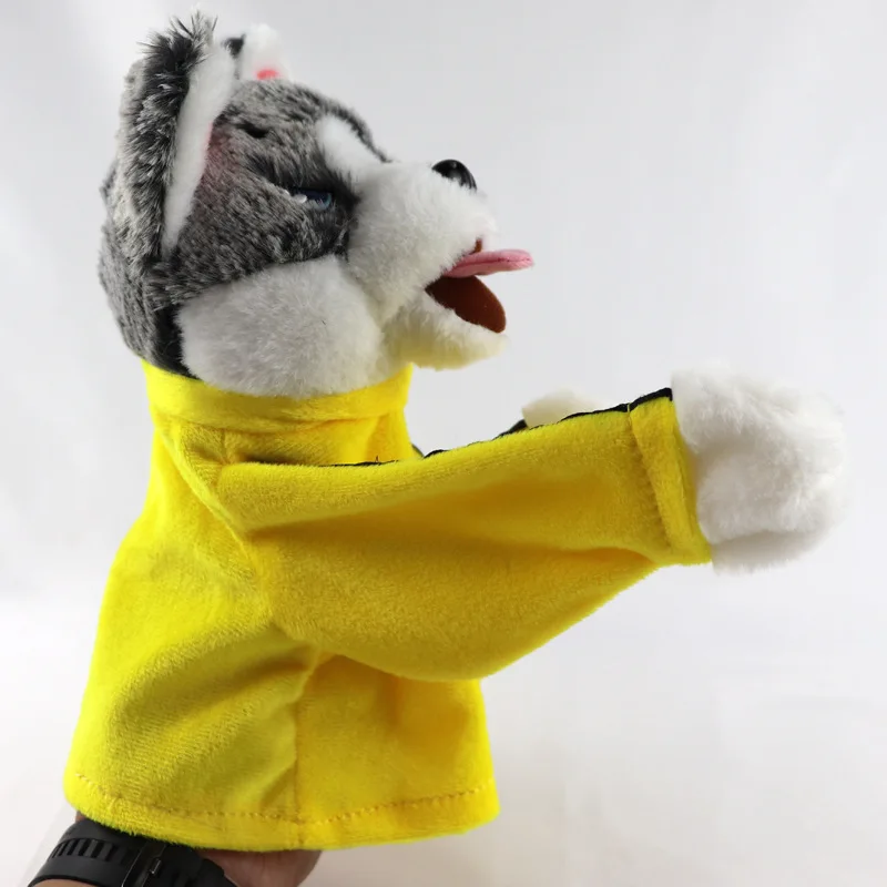 Wholesale Plush Toys Hand Puppets Cartoon Animal Hand Puppets Parent-Child Interactive Hand Puppet Toys