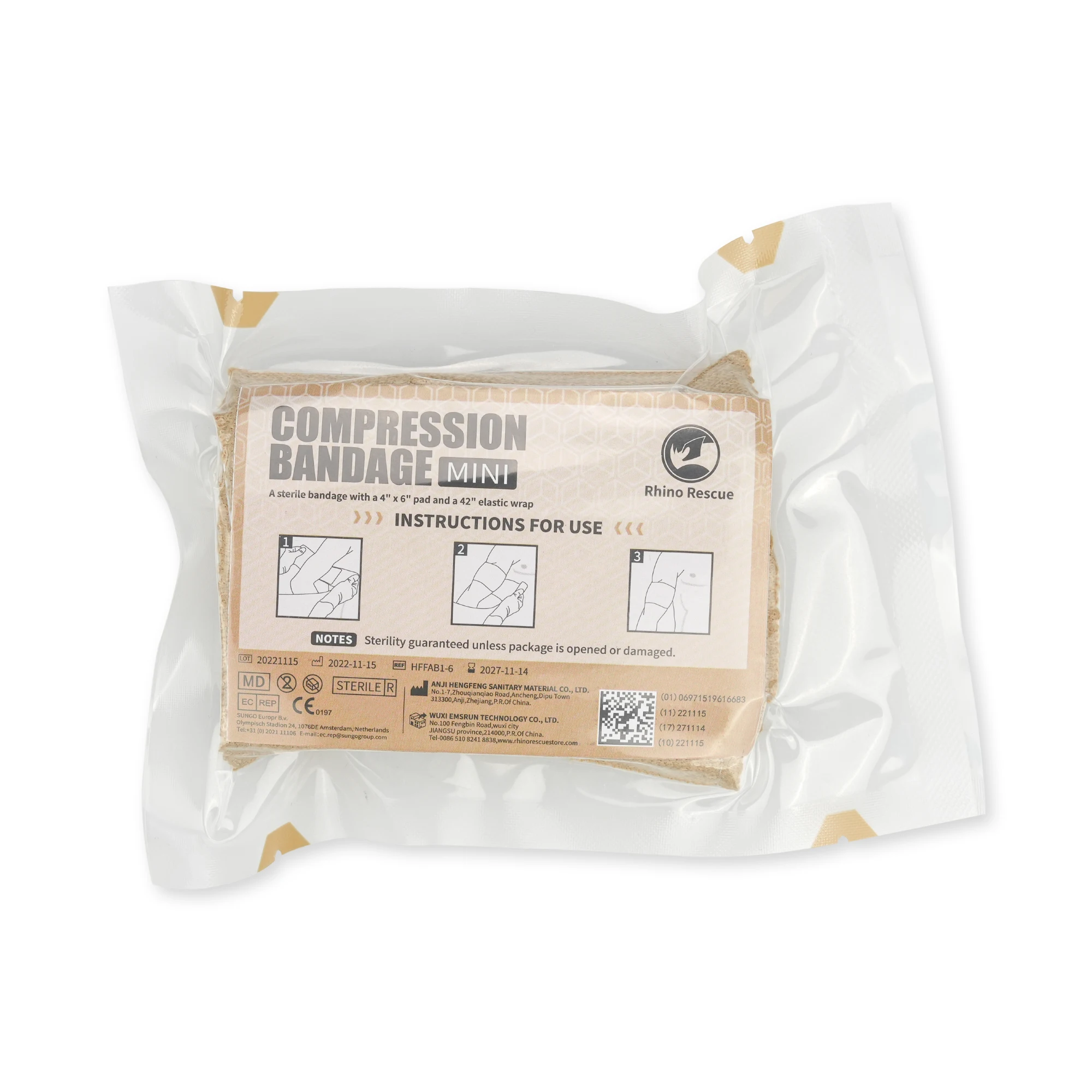 Rhino Rescue Medical Elastic Bandage Gauze Bandage