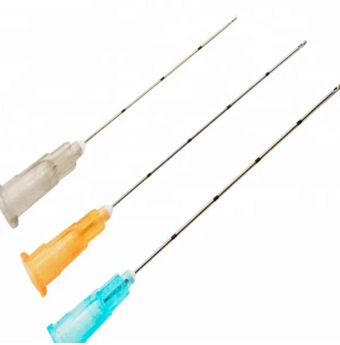 Blunt Micro Cannula 18 g 100 mm cannula needle 22g 26g 50mm for Dermal Filler