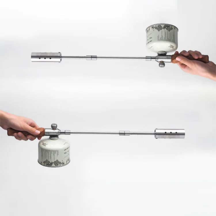 YOUQI hot-selling hand-held Welding Lighter camping accessories charcoal fire lighter flame butane gas torch