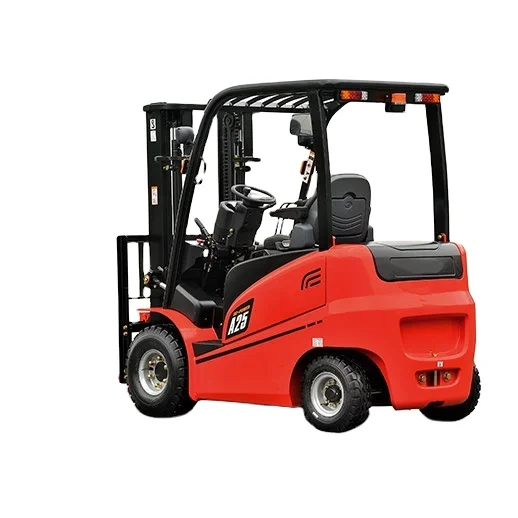RED-LIFT High Quality 2 tons electric forklift Electric battery operated 4wheel electric forklift with AC power