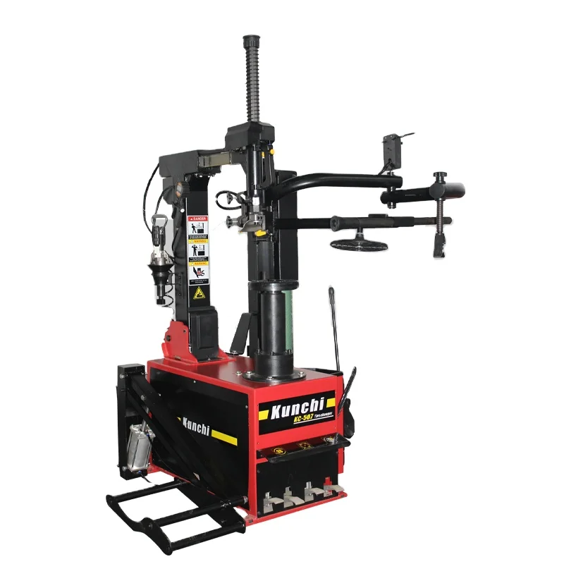 automatic tire changer with back titling column tyre changing machine tire service machine