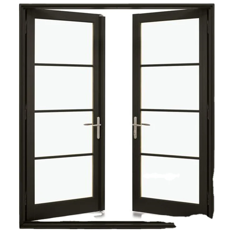 French Window And Door Wrought Iron Front Door Glass Black Modern Exterior French Casement Window And Door