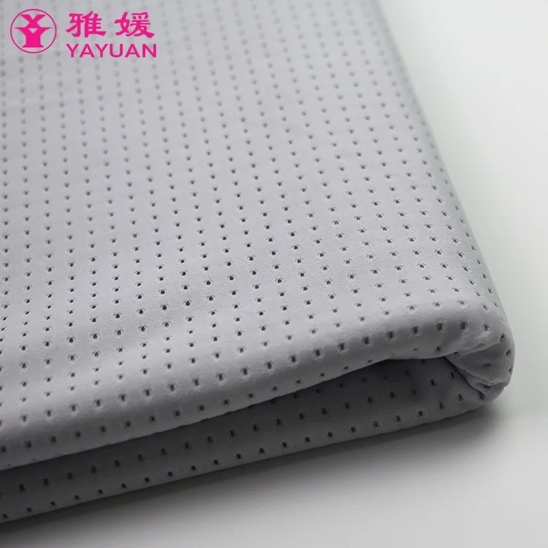 Good quality matte stretch dot 78% Nylon 22% Spandex underwear bra mesh fabric nylon spandex fabric