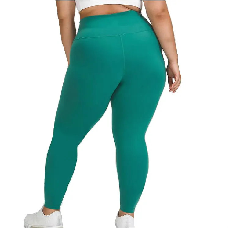 Workout plus size fitness clothing wear yoga pants high waisted plus size fitness leggings for women