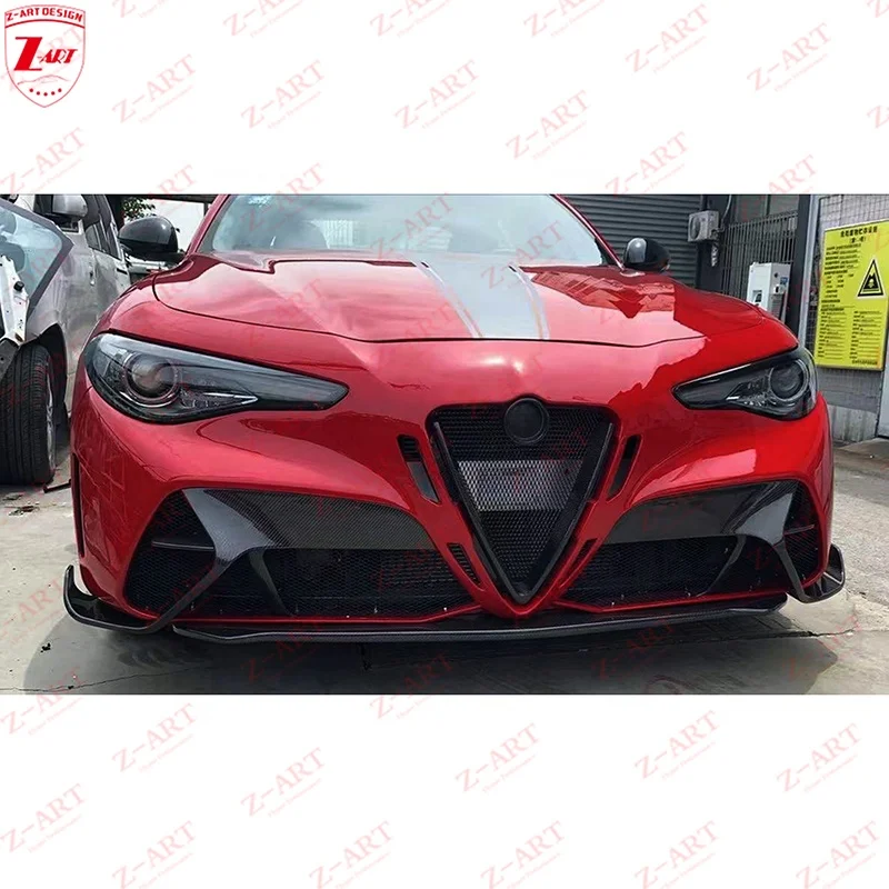 Z-ART Giulia GTAM обвес для Alfa Romeo гоночный 2016-2021 подтяжка тела бамперы в стиле
