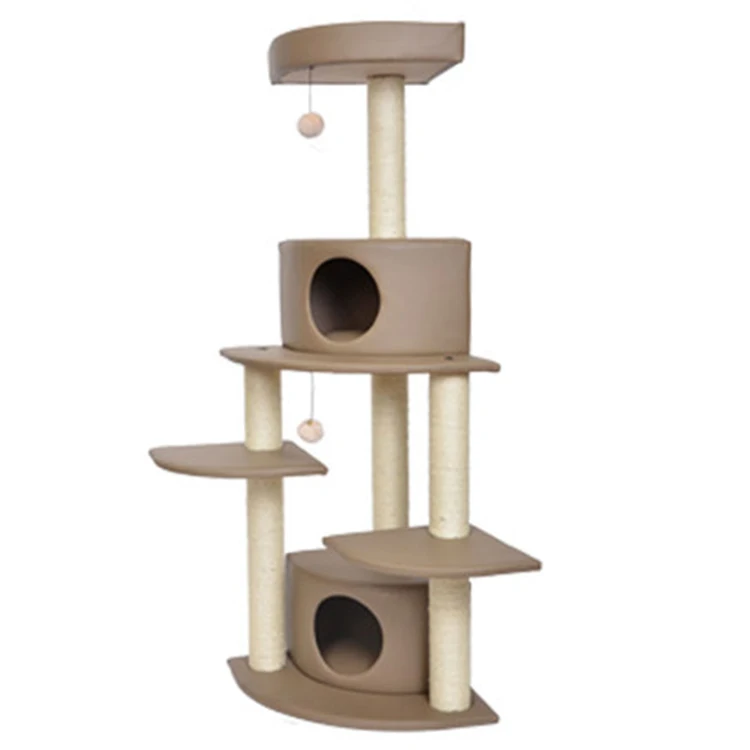 
Cat Tower Furniture Luxury Cat Scratch House Scratcher Tower Tree 