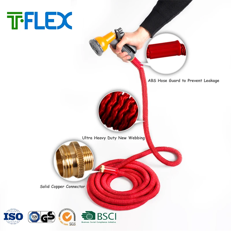 Dap Xxx Expandable Hose 300 Ft Water Hose With High Pressure Water Gun