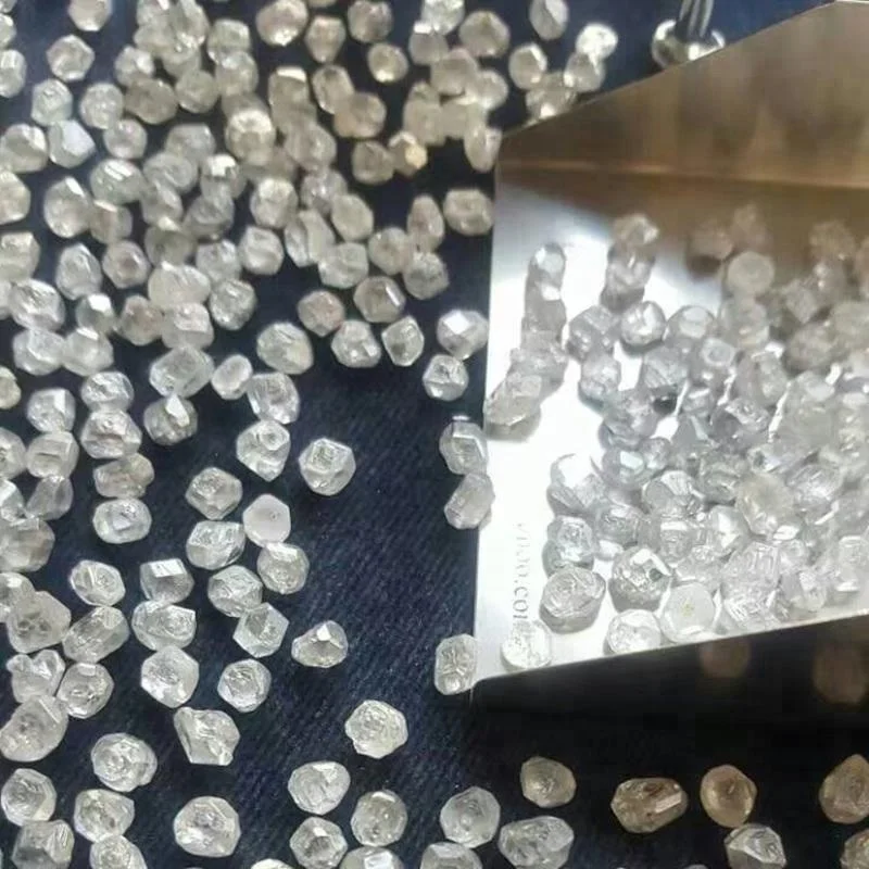 
High Quality Small Size White Rough Hpht Lab Created Rough Diamond 