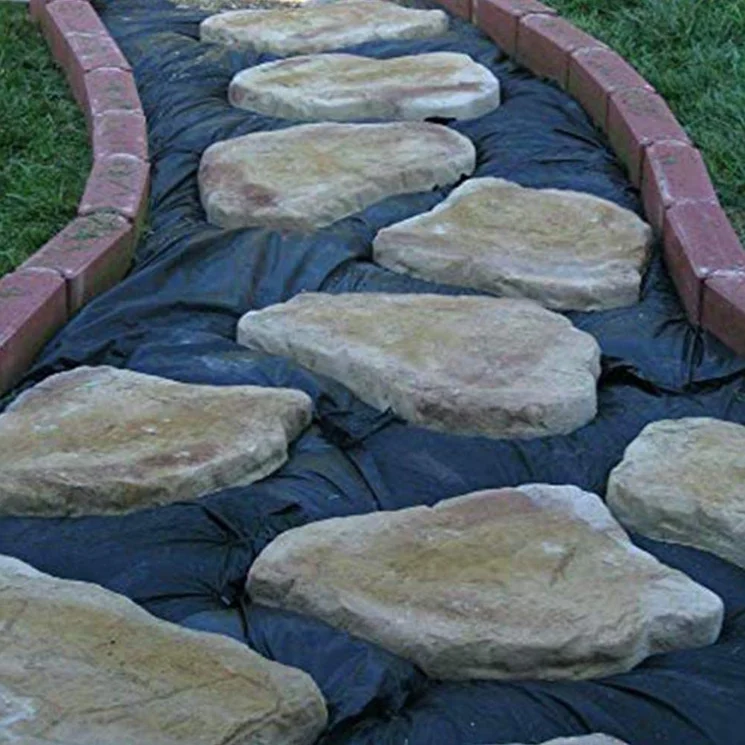 Non Woven Landscape Fabric Geotextile liner underlayment Needle punched Permeable Filter Cloth