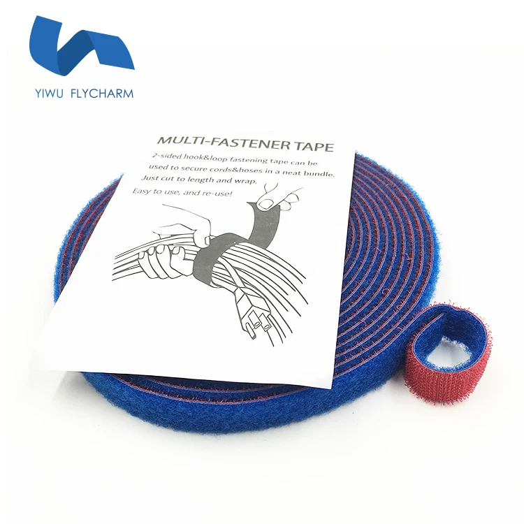 Wholesale widely used  one wrap hook and loop from Yiwu factory