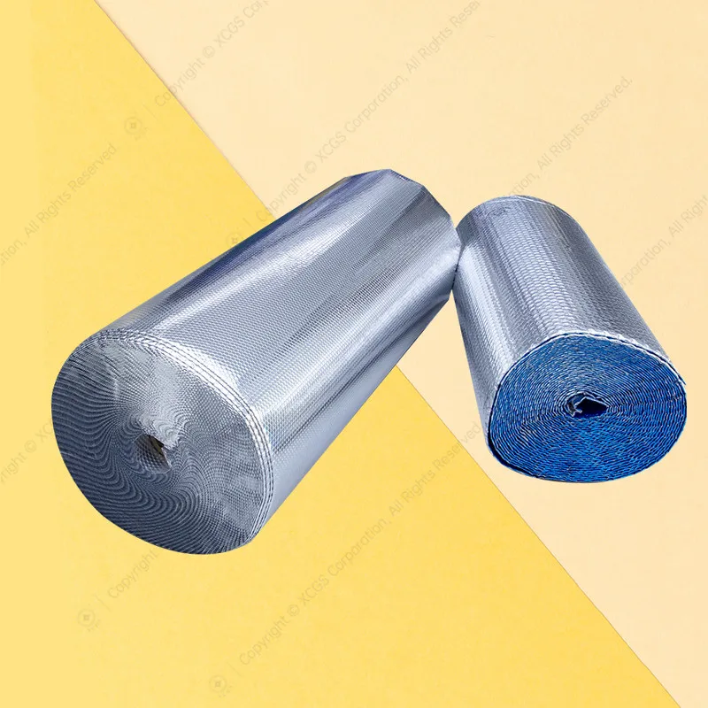 Wholesale High Quality Heat Resistant Roll Thermal Insulation Aluminum Foil Bubble Sheet With Moisture Barrier Roofing Isolation