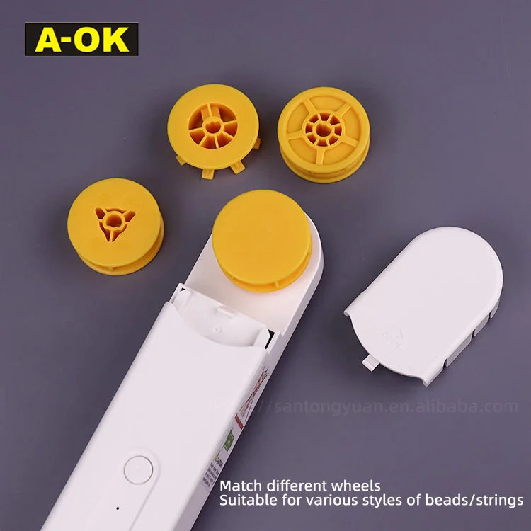 A-OK AM43 ES-EZ Tuya Zigbee с шарнирными цепными жалюзи Умный домашний солнечный привод шторы цепной двигатель