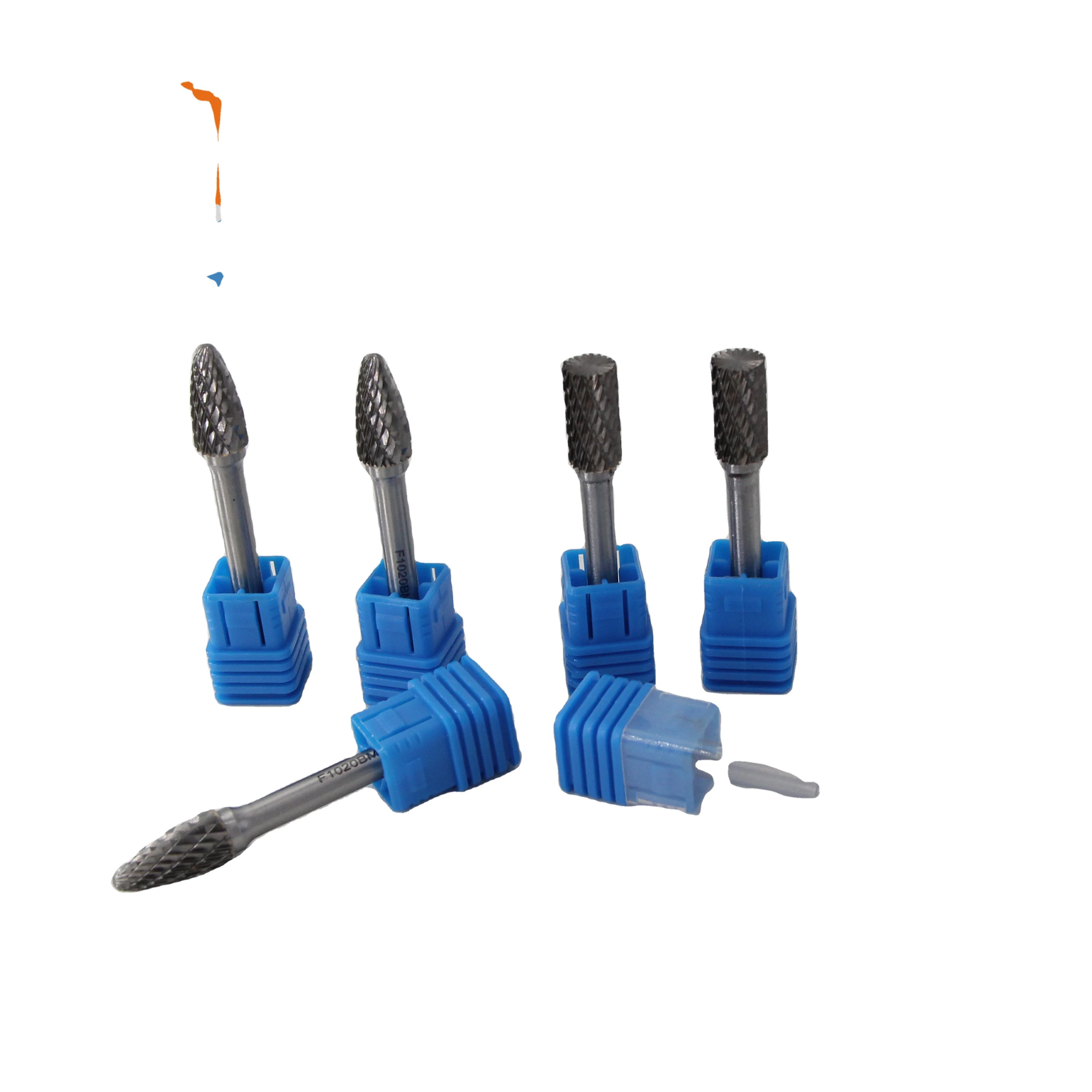 Solid Carbide Wood Router Bits Taper Ball Nose Endmill HRC55 Bull Nose Milling Cutter for woodworking