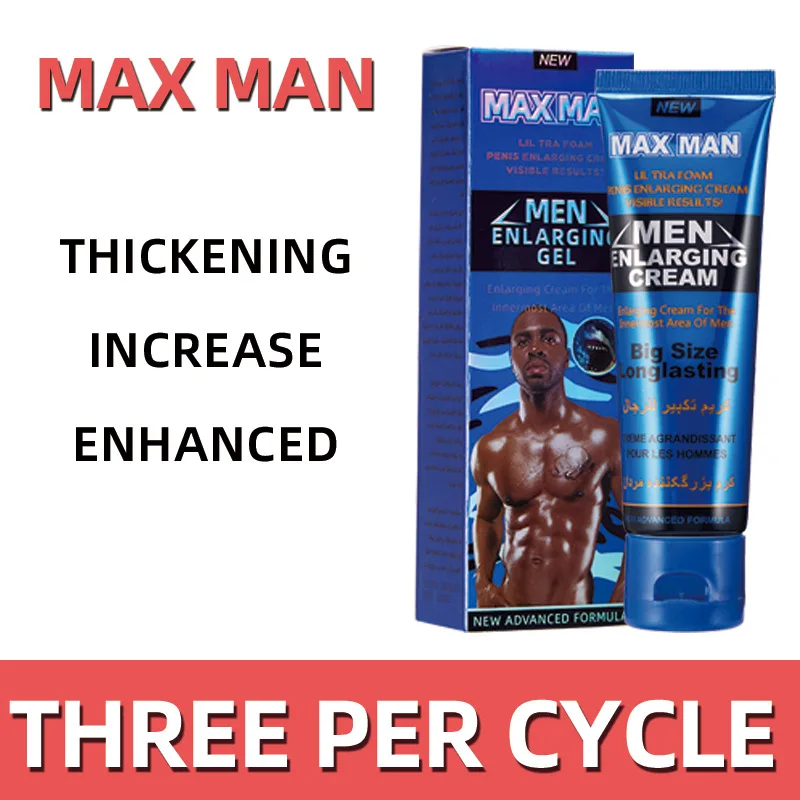 Original Max Man 50g Penis Enlargement Cream for Men Muslim Male Enlarging Gel Penis Thickening Growth Cream Men Enhancement Gel