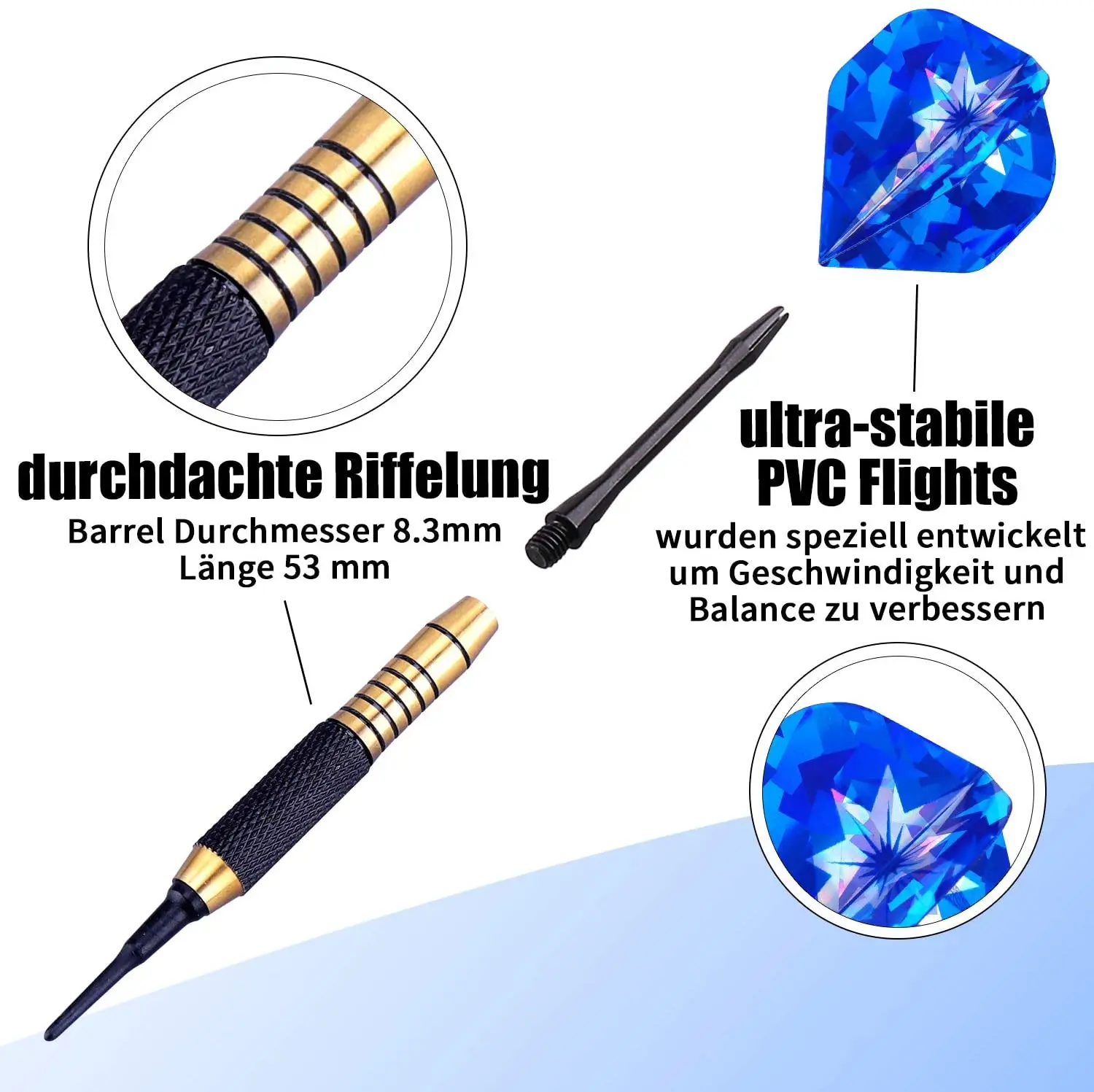 Пользовательские дротики, стальной наконечник, железный, нержавеющая сталь, вольфрам, набор дротиков Amazon