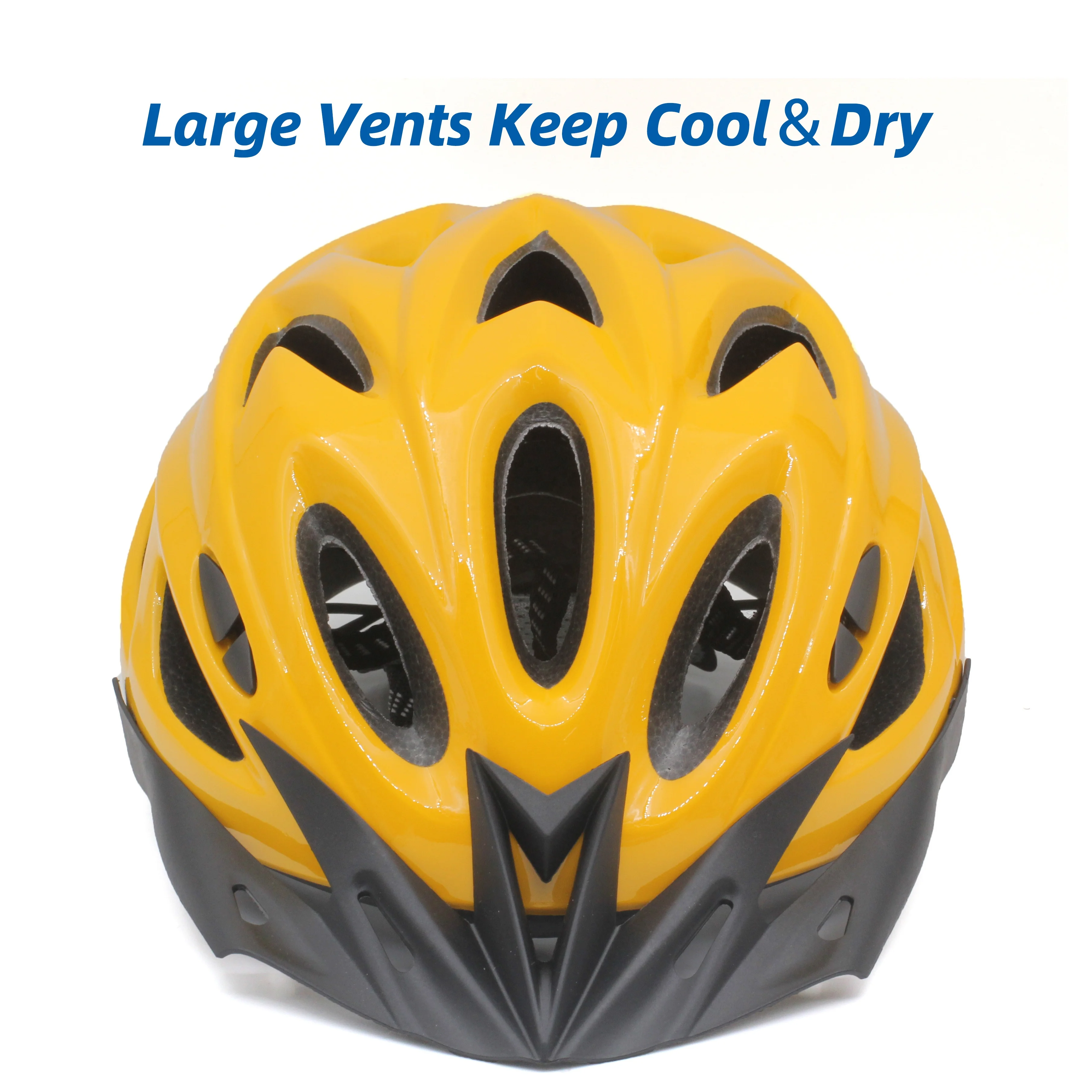 REYGEAK Bike Helmet for Adults Lightweight Bicycle Helmets Sport Safety Adjustable Cycling Skateboard With Sun Visor Riding Gear