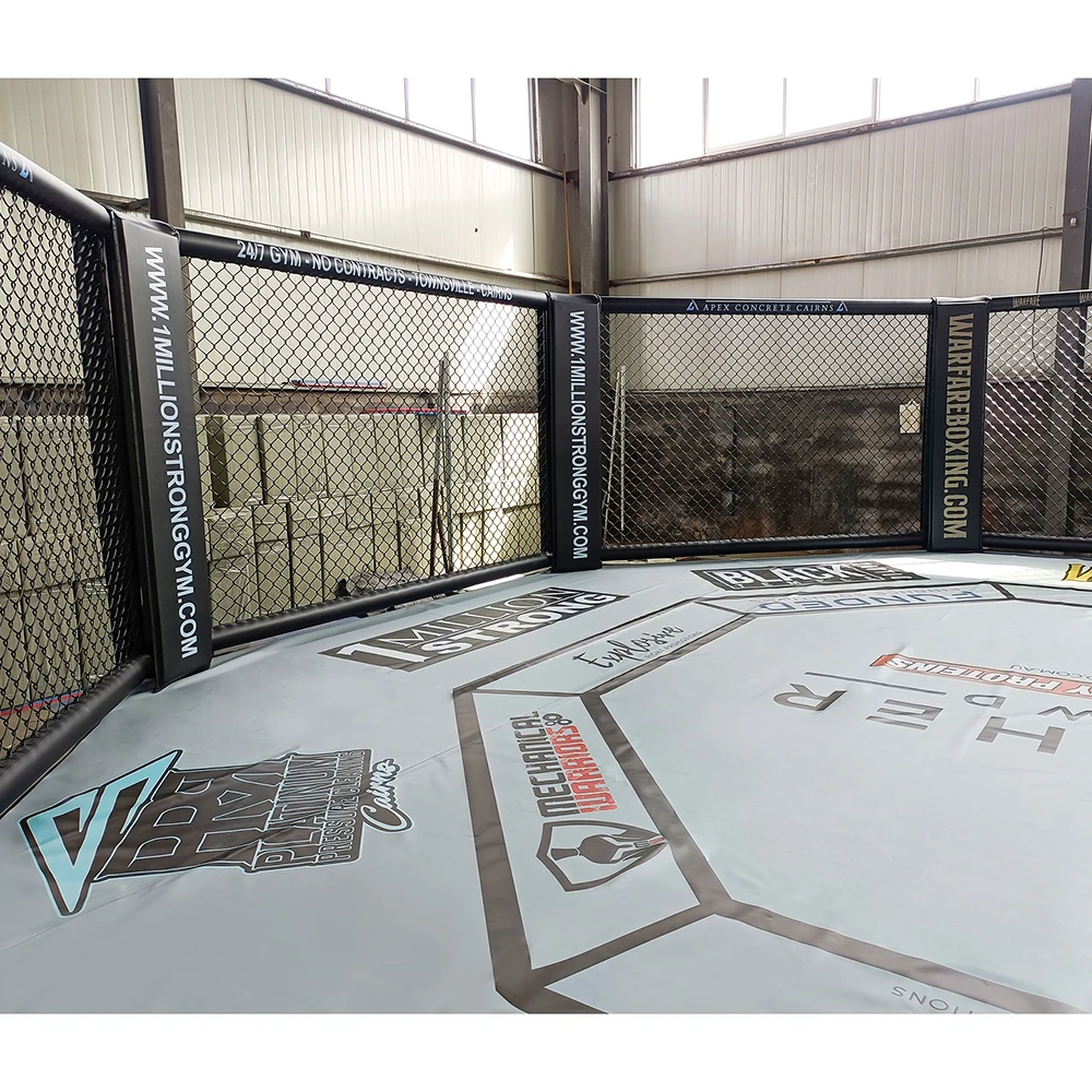 MMAONEMAX Professional Standard Event MMA Cage Ufc Elevated MMA Octagon Cage For Mixed Martial Arts Competition and Gym Training