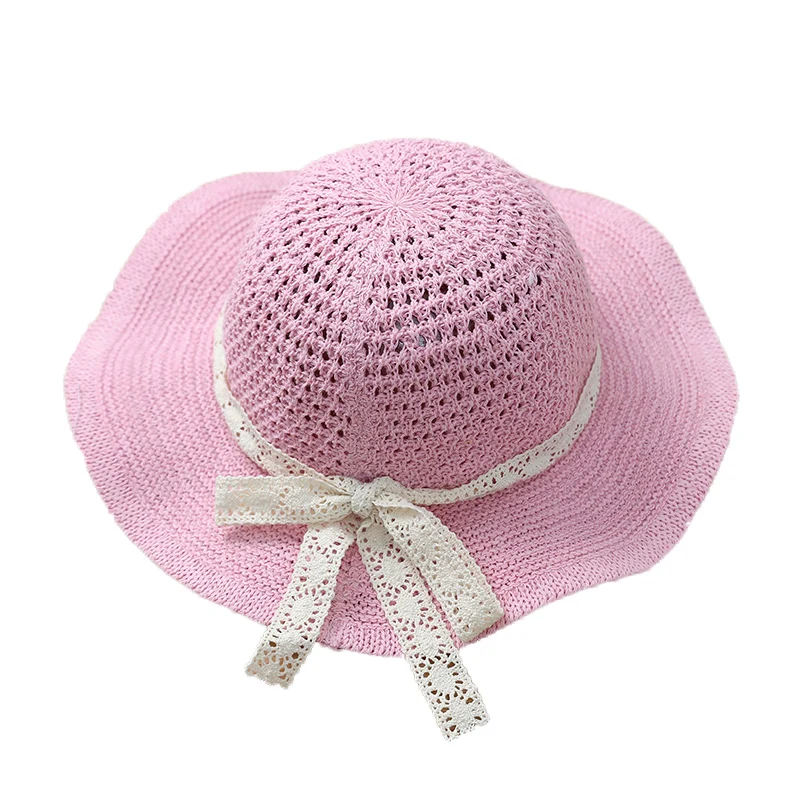 Summer beach girl hat big eaves sun shade straw hat fashion fisherman hat