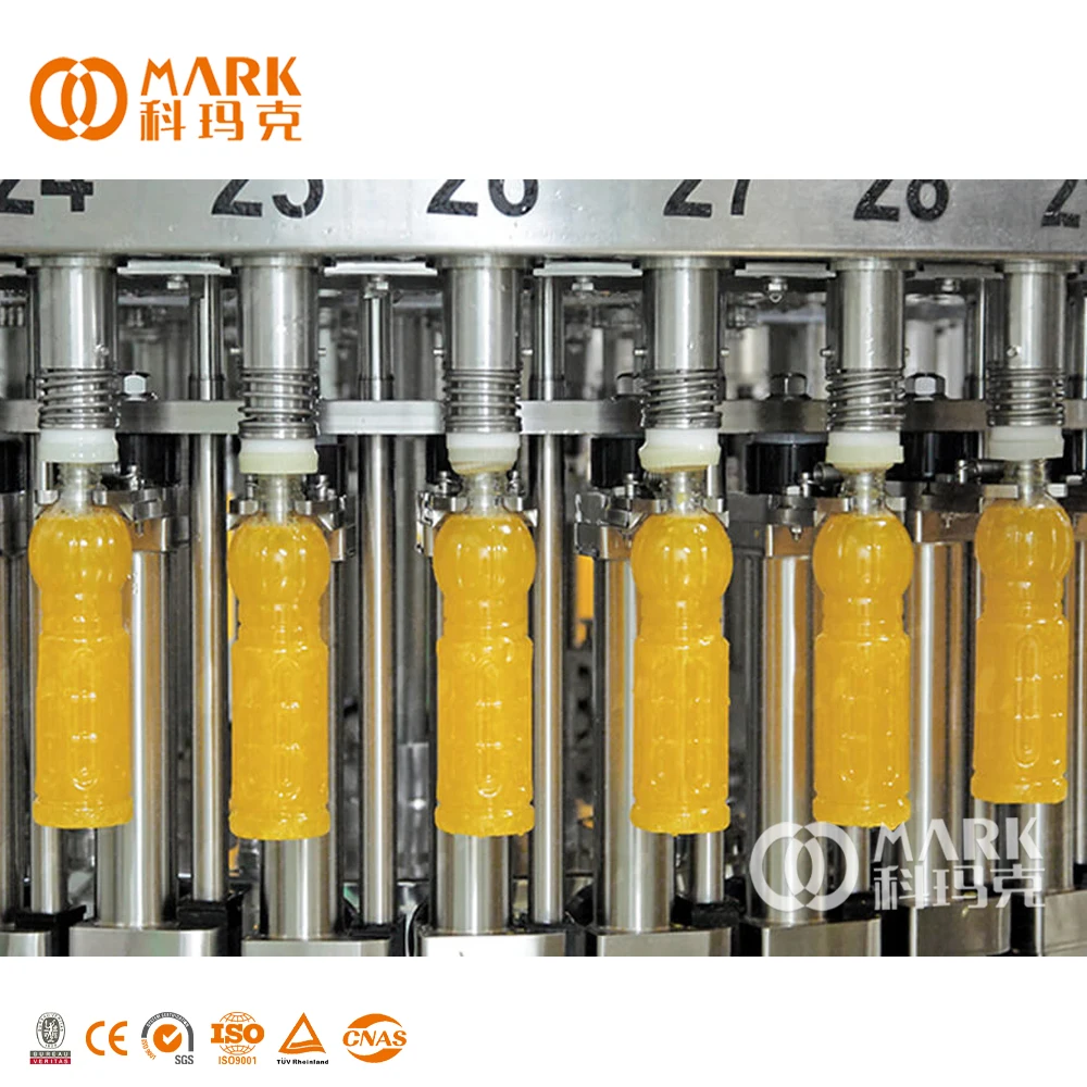 Small Industry Juice Packaging Machine PET Plastic  Bottle Mango Filling Machine For Sale