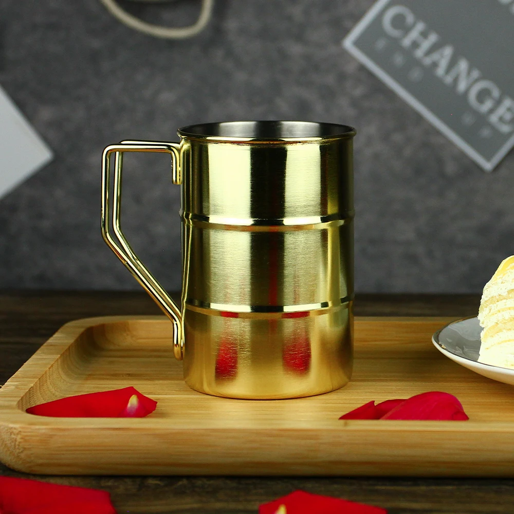 Healthy Unbreakable Premium Metal Water Hiking Stainless Steel Tea Mugs Toddlers Home Outdoor Activities Coffee Cup