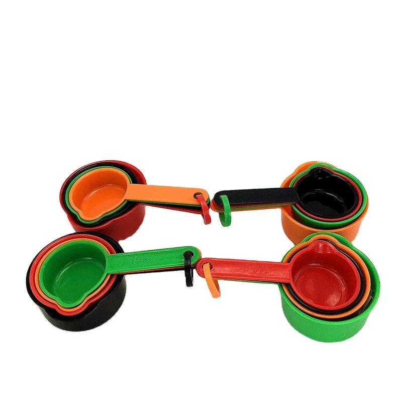 Набор из 4 пластиковых кухонных инструментов, мерные весы, ложки, мерные чашки, инструменты для приготовления выпечки